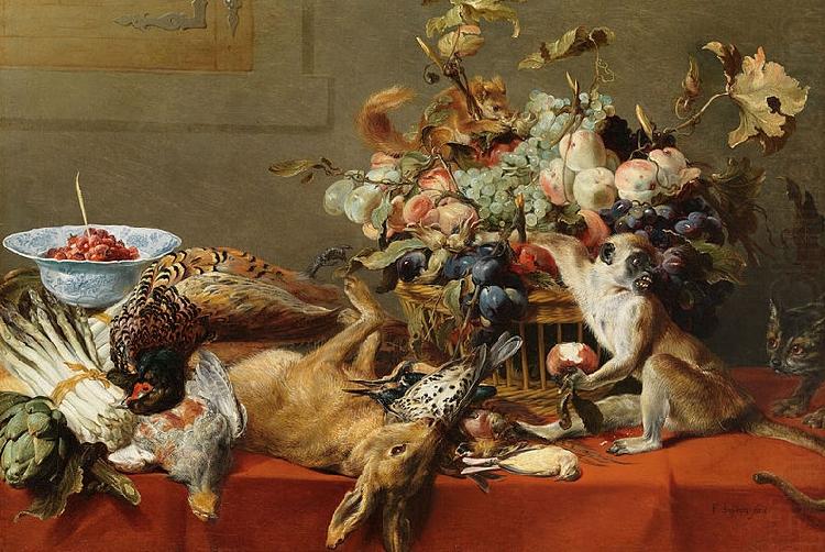 Still Life with Fruit, Frans Snyders